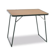 Mehrzweck-klapptisch Für Garten Oder Strand Solenny Klapptischplatte Durolac Hochintensitätsholz 80×60 Cm Für 2-4 Personen Farbe Holz Und Grün