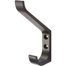 Hermeta - Gancio Per Cappelli 0148 Semplice A.86.5mm Alluminio.nero Anod.h.135mm