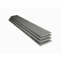 Bordure Ecolat Droit 14 Cm X 1,2 Mètres - Set 4 Pièces