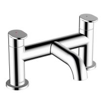 Hansgrohe - Vernis Blend Bathroom Bath Mixer Tap Twin Lever Chrome Modern Curved