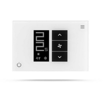 Chronothermostat Hebdomadaire Mural Blanc Seitron Smart Diamond Wi-fi
