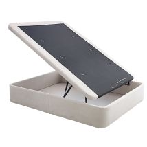 Canape Pliante En Similicuir Arty Beige - 90x190cm - No