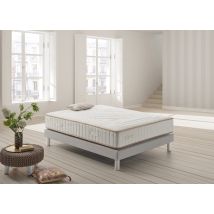 Relax - Matratze 90x190 Cm Elegance Höhe +/- 30 Cm Taschenfedern 100% Atmungsaktives Supercell-material - Simpur
