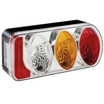 Lanterna auto posteriore 5 funzioni cromo – 220 x 100 x 55 mm – Spot-Light