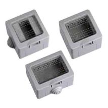 Ettroit Carcasa 3P IP55 - Protección para dispositivos eléctricos exteriores - Material termoplástico - Instalación fácil