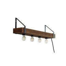 Vatana' In Marrone Da Legno - Lindby
