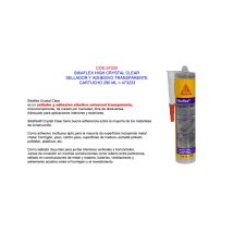 Flex Sigillante Trasparente Lucido 290 Ml - Sika