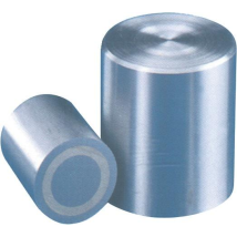 Stabgreifer-Magnet 25 x 30 mm – Haftkraft 100 N – AlNiCo – Temperaturbeständig bis 450 °C – Silbergrau