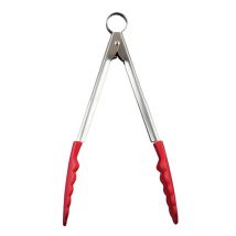 24cm Silicone Locking Tongs Red - Cuisipro