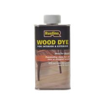 Wood Dye Brown Mahogany 1 Litre Ruswdbm1l - Rustins