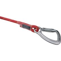 Teufelberger Patron 11 Kernmantelseil, Kletterseil Sicherungsseil Bergseil, Hohe Bruchfestigkeit, Polyamid, Weiß/rot, 10 M