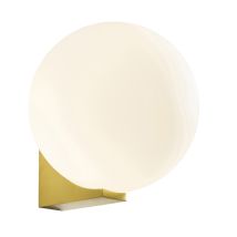 Forum - Spa Thiva Satin Brass 16mm 1 Lamp Wall Light - Spa-38576-sbrs