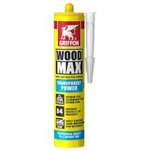 Woodmax Transparent Power Colle À Bois Sans Solvant Ni Pu Cart 380gr