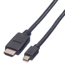 11.99.5792 Videokabeladapter 3 M Mini Displayport Schwarz - Videokabeladapter (3 M, Mini Displayport, Stecker, Stecker, Rechts, Rechts) - Value