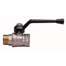Valvola A Sfera A Passaggio Totale Filettatura Mf 2" Dn 50 Pn 40 Rb