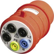 Beha Amprobe Daa-32 Adattatore Per Misurazioni Spina Cee 32 A 5 Poli - Presa 4 Mm