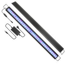 45w Led Aquarium Mit Timer Schalentiere Rgb Dekoration Wasserdicht,107-130cm