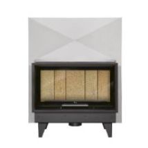 Bricosol Monobloque De Leña Lacunza Modelo Itaca 100 Eco Vermiculita (sin Turbina )