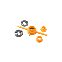 Set Di 6 Filettature Per Tubi In Pvc Con Manici In Abs E Diametri Da 1/2′′ A 1′′ - Marca