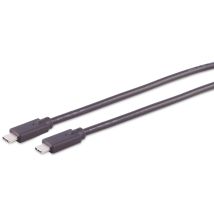 Câble De Connexion S-impuls Usb-c, 100 W, 2.0, Noir, 4,0 M