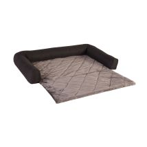 Lebon Hundebett Camil Sofa- & Reisebett Eckig L 90 X B 55 X H 12 Cm Bett