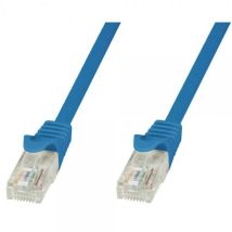 Techly Professional - Cavo Di Rete Patch In Cca Cat.6 Blu Utp 1m