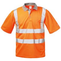 Polo T-shirt Size 2xl Uwe Arancione Ad Alta Visibilità
