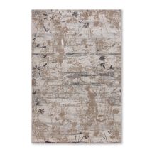 Astra Tapis « Antea » Tapis 80 X 150cm, Fleurs Beige/gris