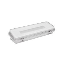 Luce Di Emergenza Led 'ermetica' Da Superficie Stagna (0,4w 5700k 60lm) Ip65/ik10 36x13x7cm Colore Bianco