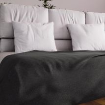 Soleil D'Ocre Adele Copriletto, Copridivano, Policotone, Grigio (antracite), 180 X 220 Cm