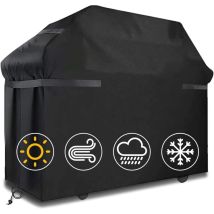 Coperture Per Barbecue Copertura Per Barbecue Impermeabile, Antivento E Antistrappo, Con Cinghie E Borsa Portaoggetti (145 X 61 X 117 Cm)