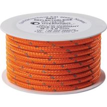 Cable Reflector Reflector De Seguridad L.50m P.4mm Pes Naranja Overmann Por 6)