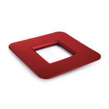 Mondum - Mediterraneo Quadratischer Tischfuß 80×80 Cm Rot