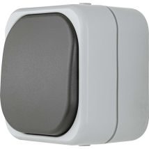 Rev Ritter 0511655777 - Pulsante A Parete Aquatop, Grigio