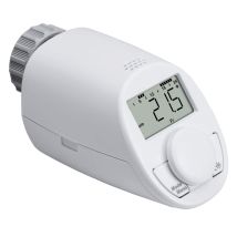 Termostato Elettronico Per Termosifone Modello N Con Funzione Boost E Riduttore Compatto Silenzioso, 102 X 55 X 60 Mm - Eqiva
