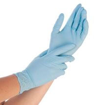 Nitrile Gants De Control, Poudrés, 24 Cm, Bleu, 10 X 100 Pièces Franz Mensch 2605