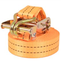 Prolenta Premium - Paquete De 4 Correas De Amarre Con Trinquete 1 Tonelada 6 M X 38 Mm Naranja 020003542