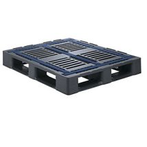 Palet para cargas pesadas – Revestimiento antideslizante – 5 listones – 1000 mm ancho – 1200 mm largo – 160 mm alto – Carga máxima 5000 kg