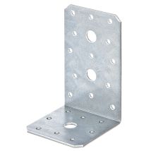 Gah - Alberts 3000200329 330149-connettore Angolare, 100 X 60 X 60 Mm, Zincato Sendzimir