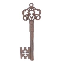 Zen Et Ethnique - Signes Grimalt Cuelgallaves Adorno Pared Llave Jardin Marrón 12x36x3cm 27858
