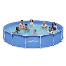 Summer Waves – Rundpool Active Frame Ø 457 cm – 11.949 Liter – 3-lagiger PVC-Polyester-Mix