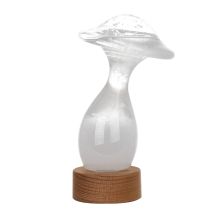 Signes Grimalt Pisapapel Regalo Medidor Tormenta Pisapapeles Blanco 9x9x16cm 24069