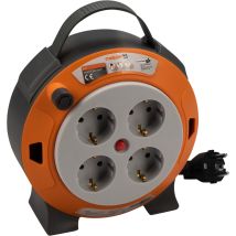 Meister Kabelbox H05vv-f3g1,5, Ip20 - 5 M Kabel - Thermoschutz-schalter - Indoor