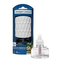 Base Per Diffusore Di Fragranza Elettrico Scentplug Pattern Ricarica Clean Cotton - Yankee Candle