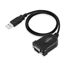 Eminent USB-Seriell-Konverter – 0,6 m – Plug & Play – Schwarz – 500 kbit/s – Kompatibel mit USB 2.0 Geräten