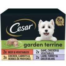 Cesar Garden Terrine Mixed Selection In Loaf 8x150g - 730507