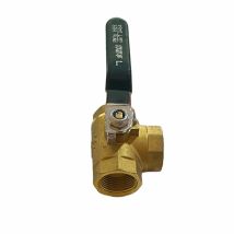 Valvola Deviatrice Termostatica Manuale Femmina 3/4 Per Pannello Solare Termico O Caldaia