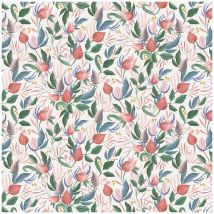 As Creation Cosmopolitan White Botanical Wallpaper Vinyl Paste The Wall