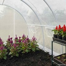 Serre De Jardin Serre D'Hivernage Serre Tunnel 9 M² 300x300x200 Cm Nsme2969