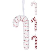 Colgante De Caramelo De Navidad Rojo 34 Cm - Ose